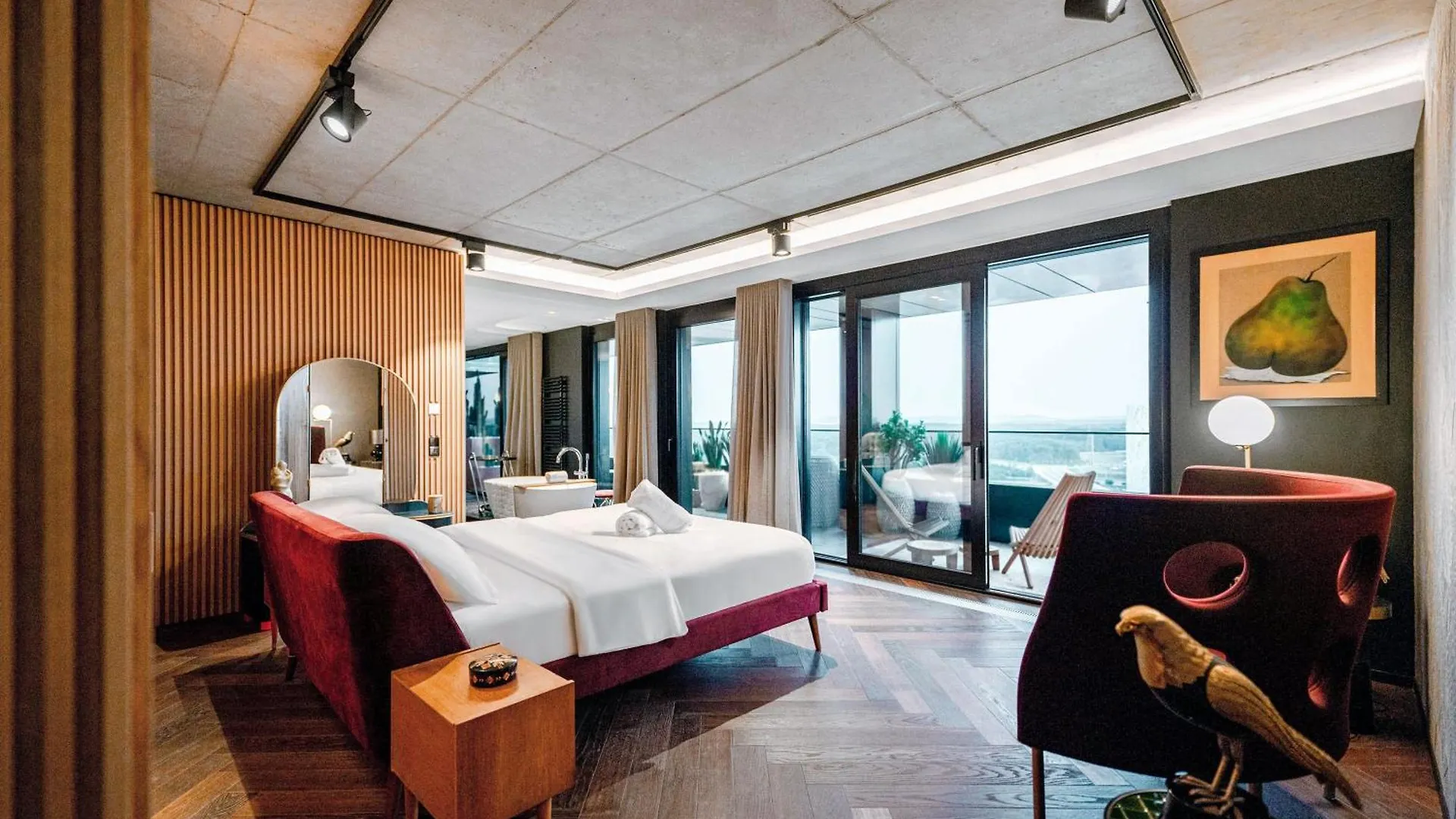 公寓 Sky21 Lux Stay With Pool, Gym, Spa & City Views 卢森堡